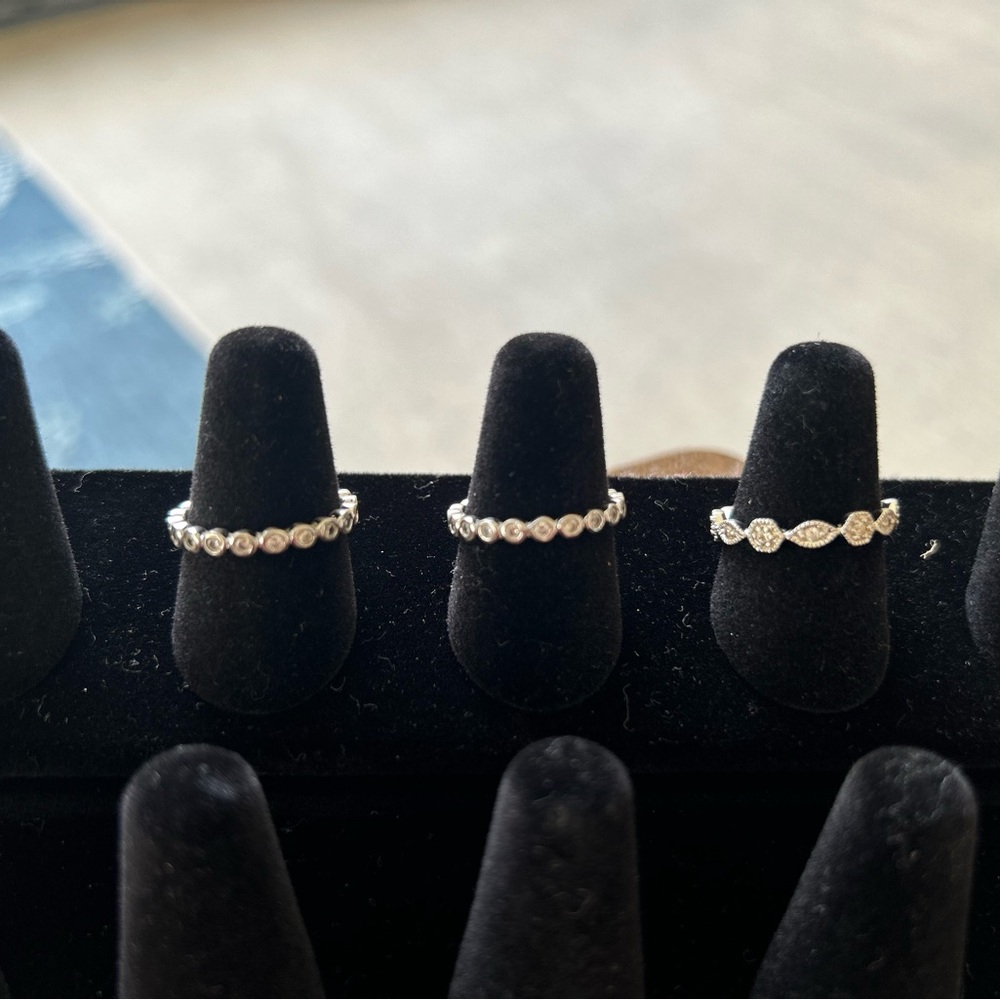 Ross Simmons Stackable Elegant Silver Women's Ring - image 7